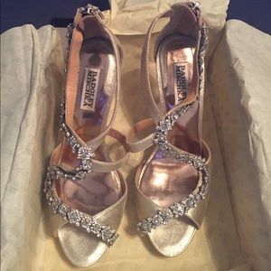 Badgley Mischaka Flair II in Platino - Size 8.5