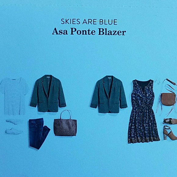 Olive green blazer from Stitch Fix (NWT)- Large - Picture 3 of 7