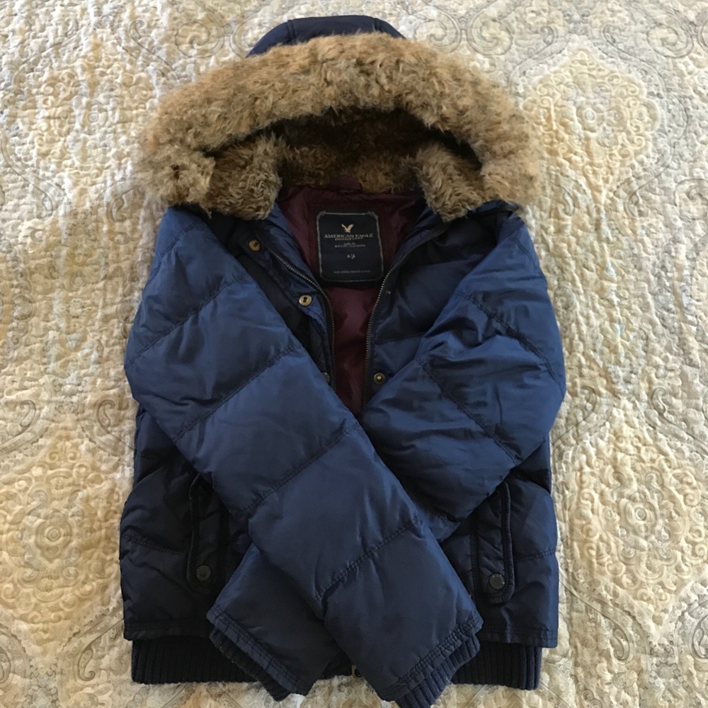 American Eagle down winter jacket.