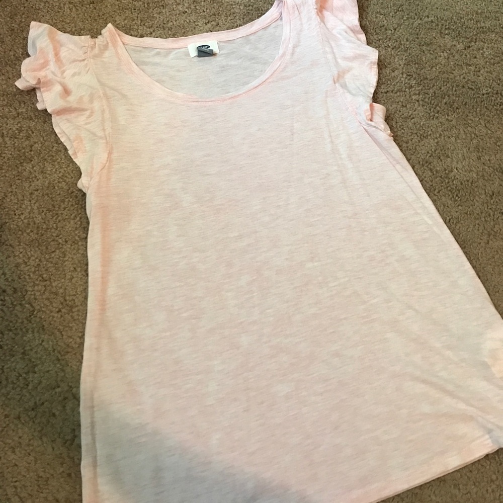 Pink old navy shirt
