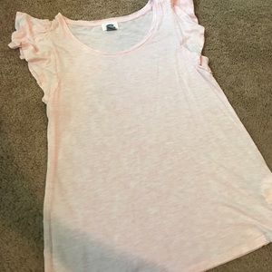 Pink old navy shirt