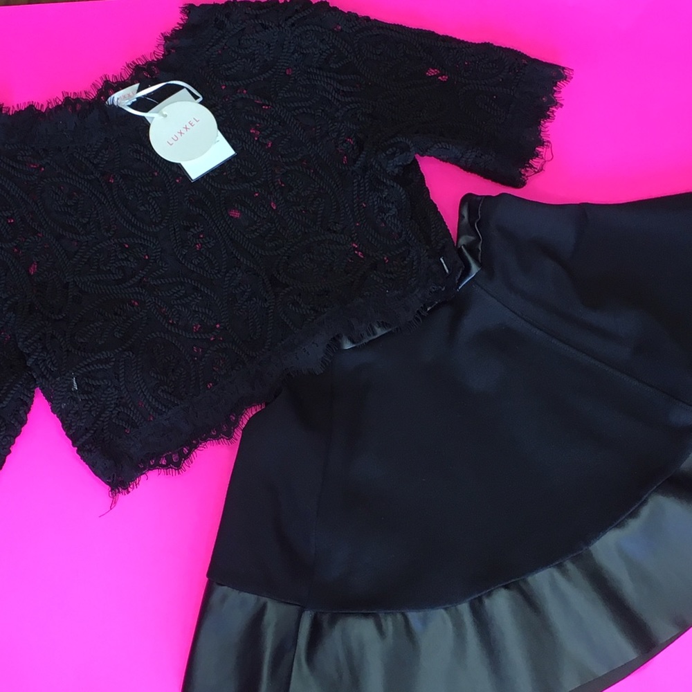 Black Skater Skirt