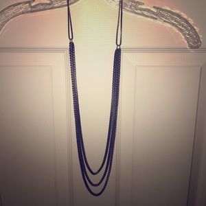 Layered Chain Link Necklace.