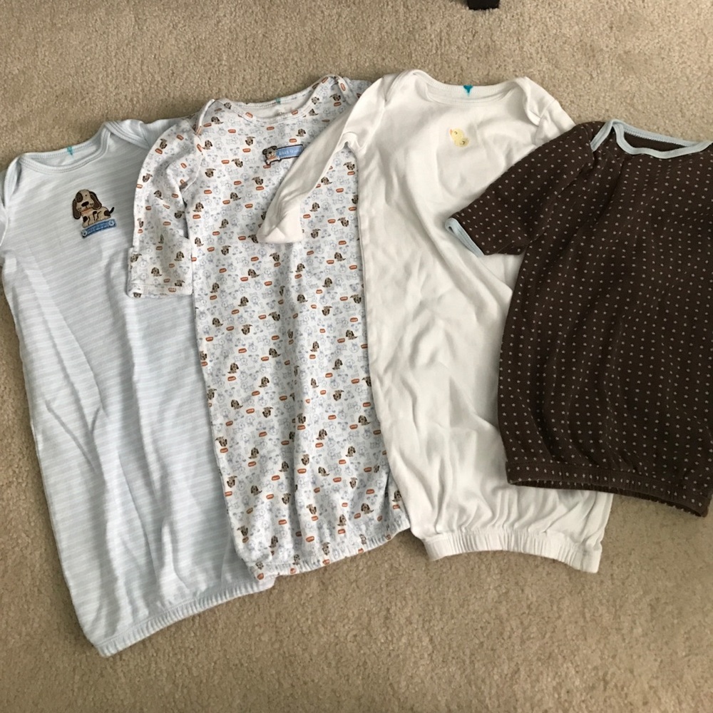 Gender Neutral/Baby Boy Sleeper Gowns