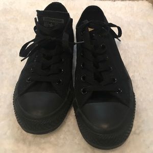 All black converse