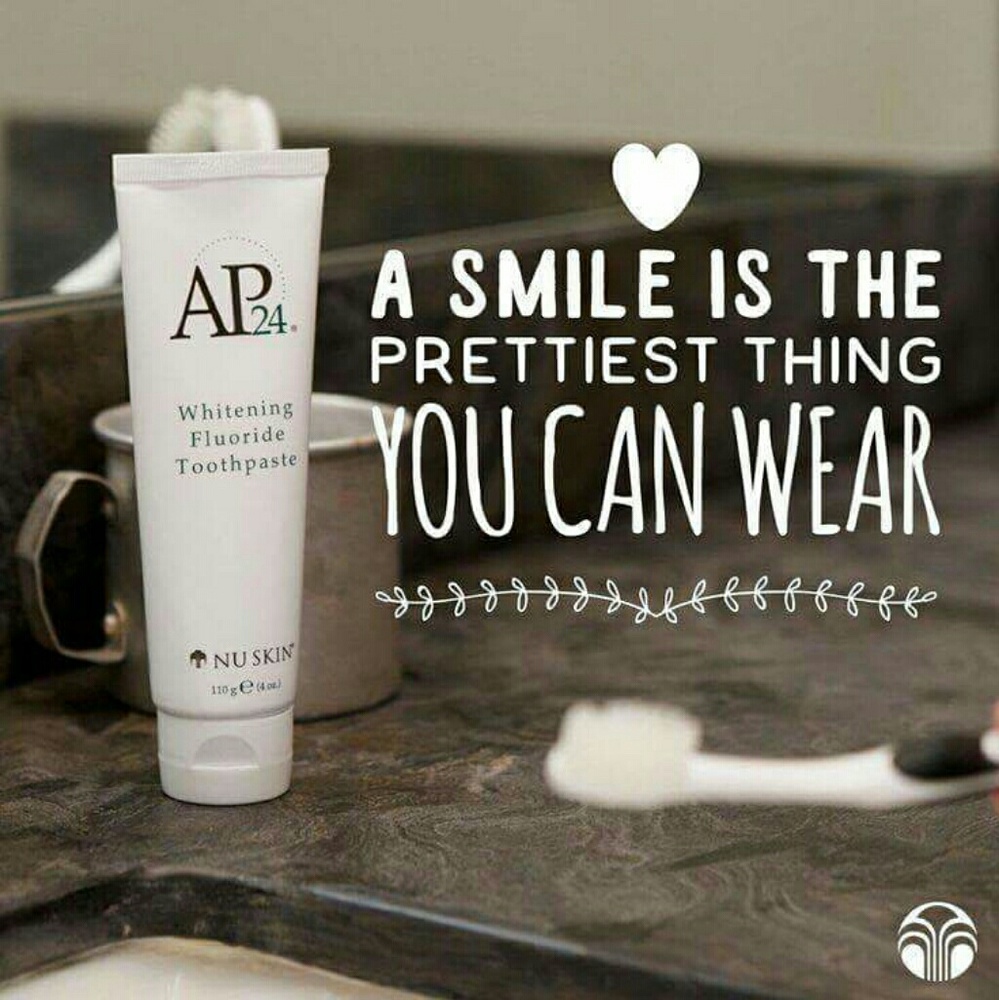 **reduced**  Whitening toothpaste