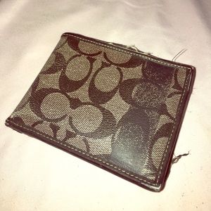 Faded Coach Wallet