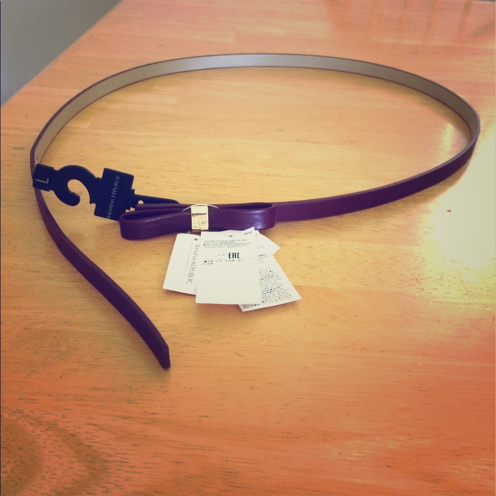 ⌛️Banana Republic Bow Belt NWT