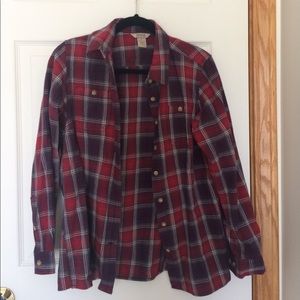 Duluth Trading Co Free Swingin' Flannel