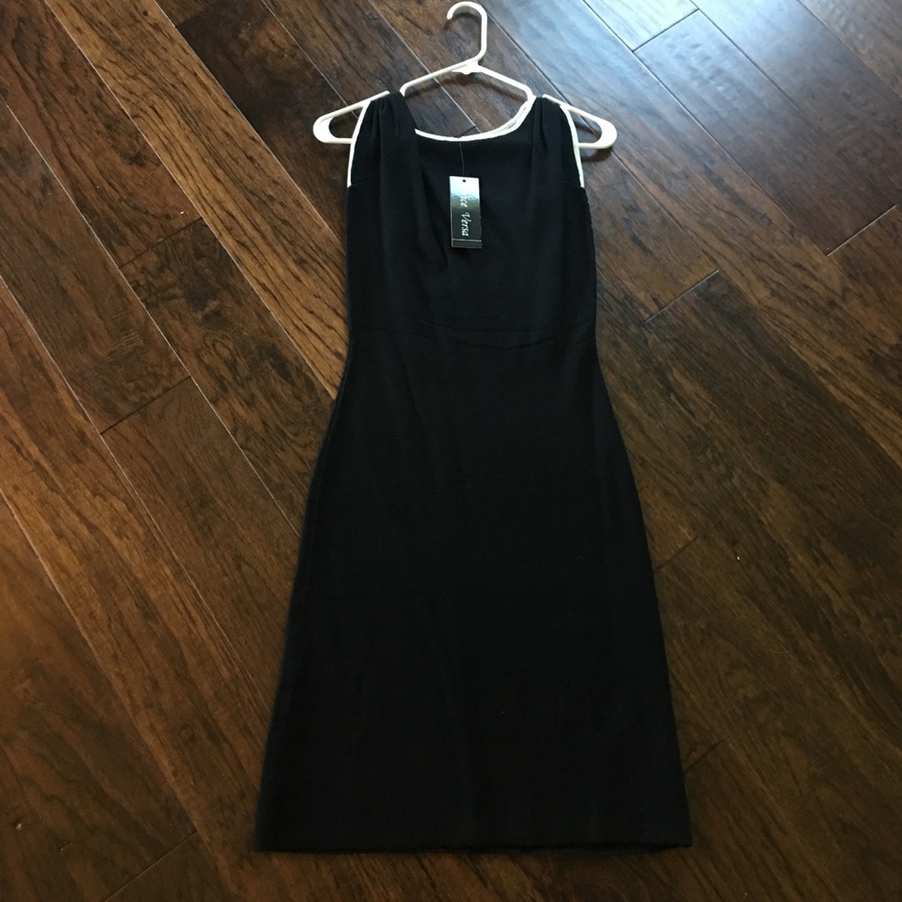 Vice Versa Black Fitted Dress