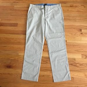 Never worn lightweight J. Crew khakis