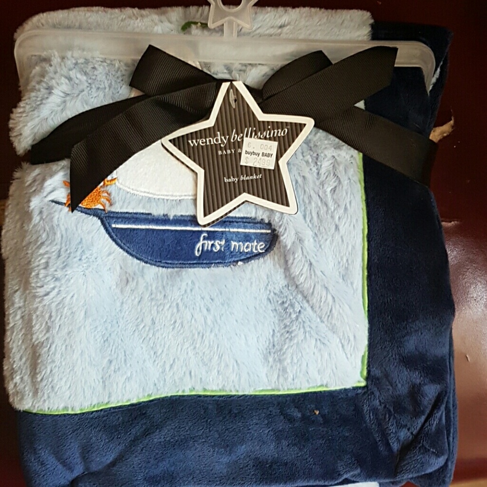 Baby blanket first mate