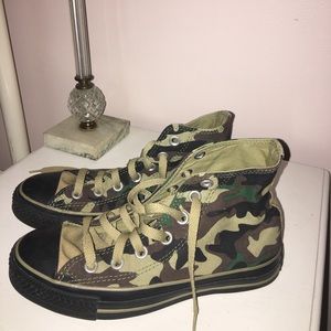 Converse Camo High Tops