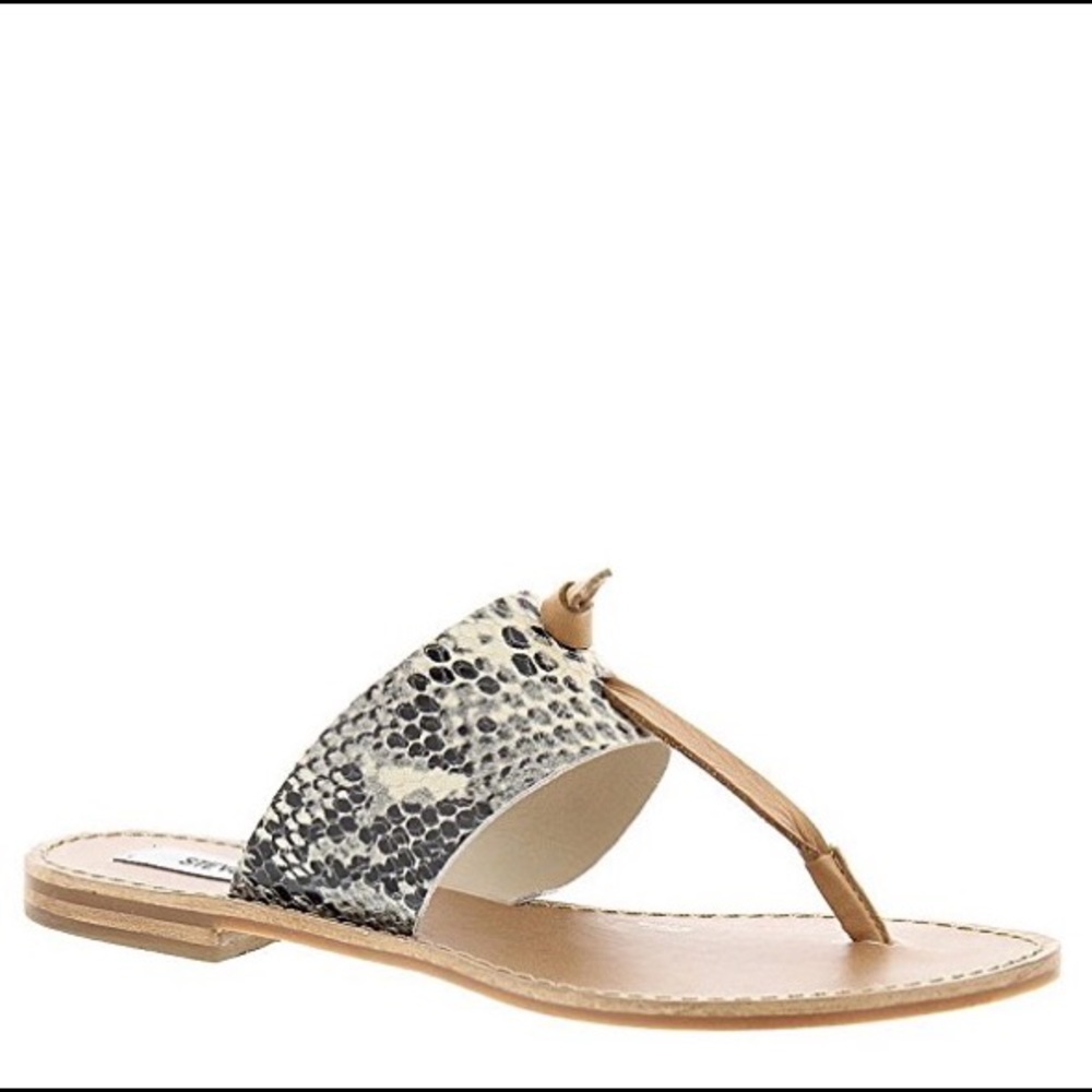 Steve Madden Snake Print Sandals