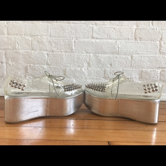 Jeffrey Campbell Clear Platforms - Picture 5 of 6