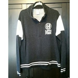 Victoria's secret half zip sweatshirt