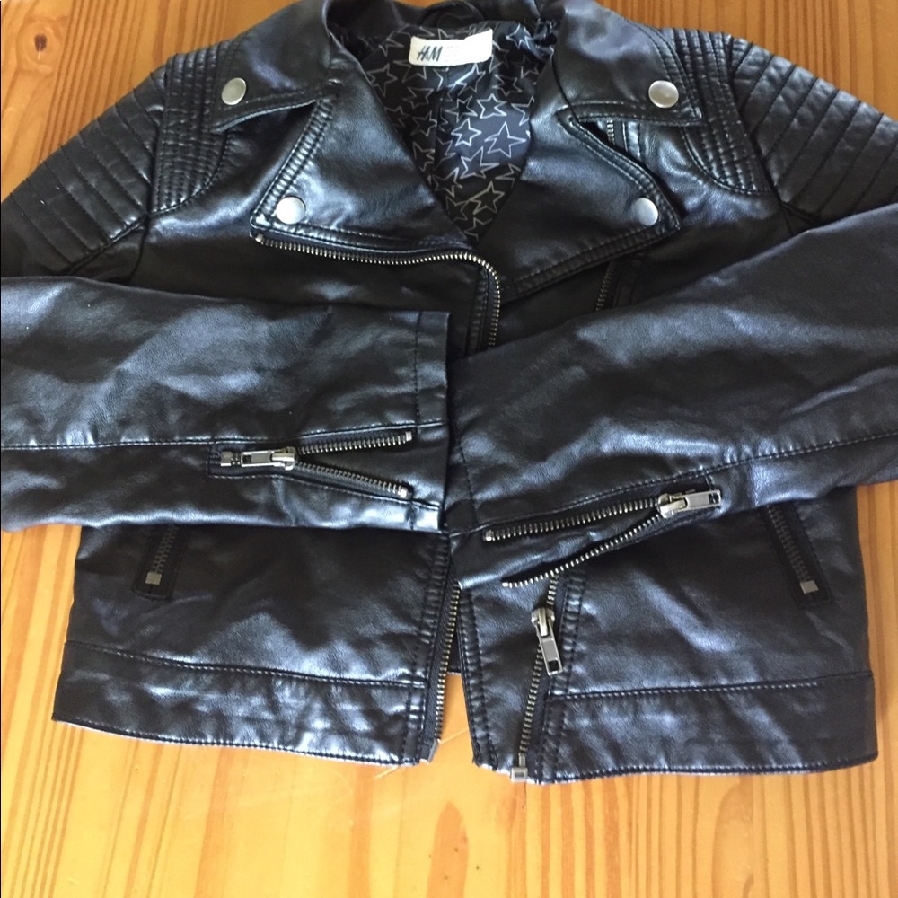 Really cute children's leather jacket!