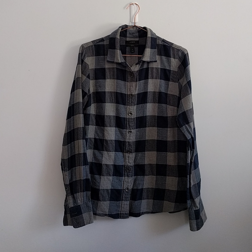 J. Crew Perfect Shirt in Buffalo Plaid