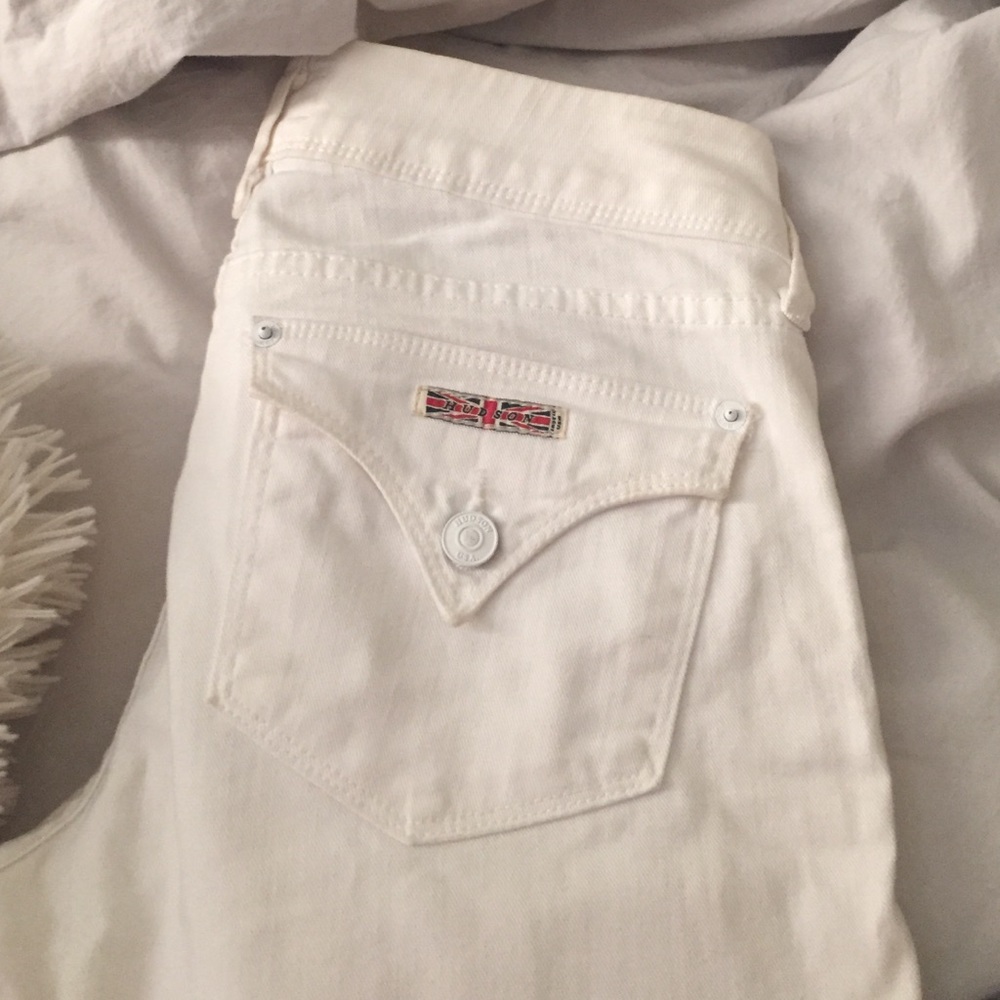 White Hudson Jeans