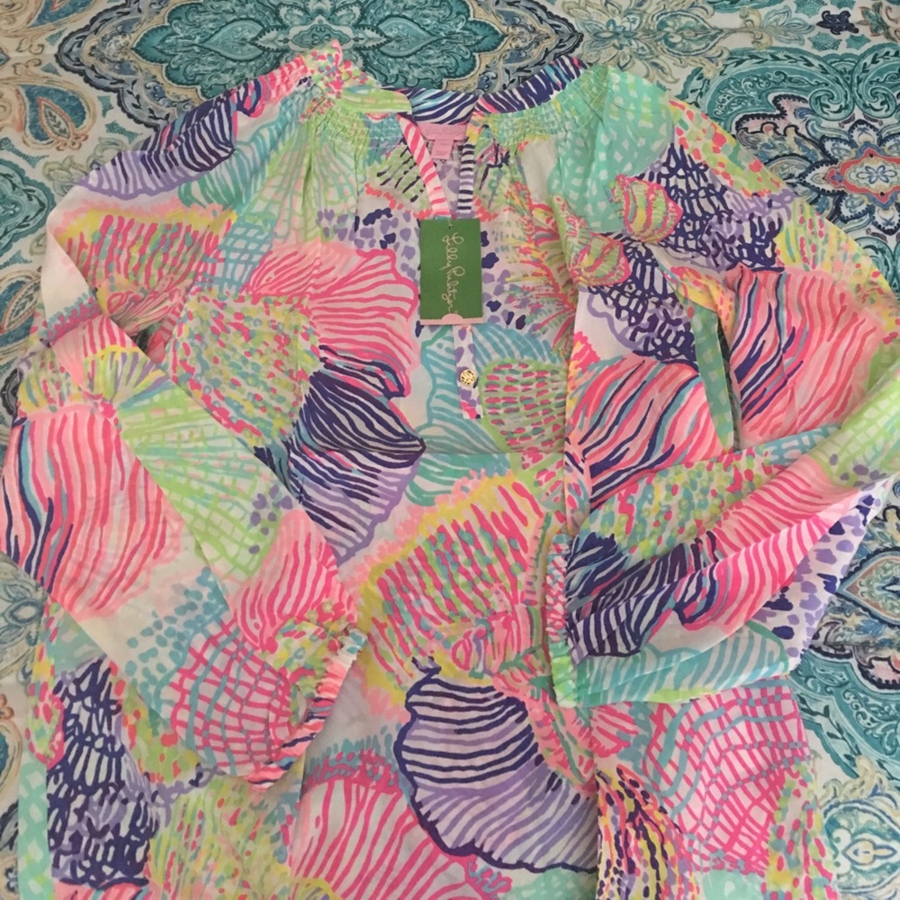 ✅ SOLD❗️Lilly Pulitzer Elsa Top NEW