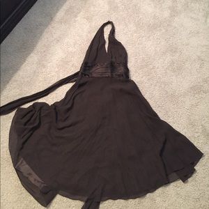 Nordstrom Maggy London bridesmaid halter dress