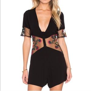 For Love and Lemons Eleanora Romper