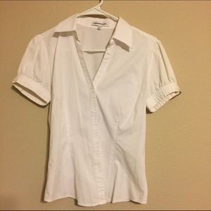 White Express Button Down