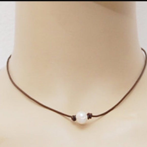 NEW- Black Pearl Choker - Picture 3 of 3