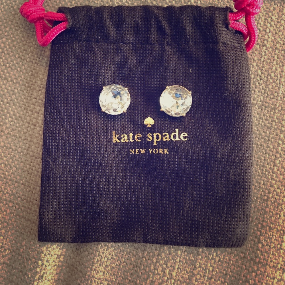 kate spade new york round stud earrings