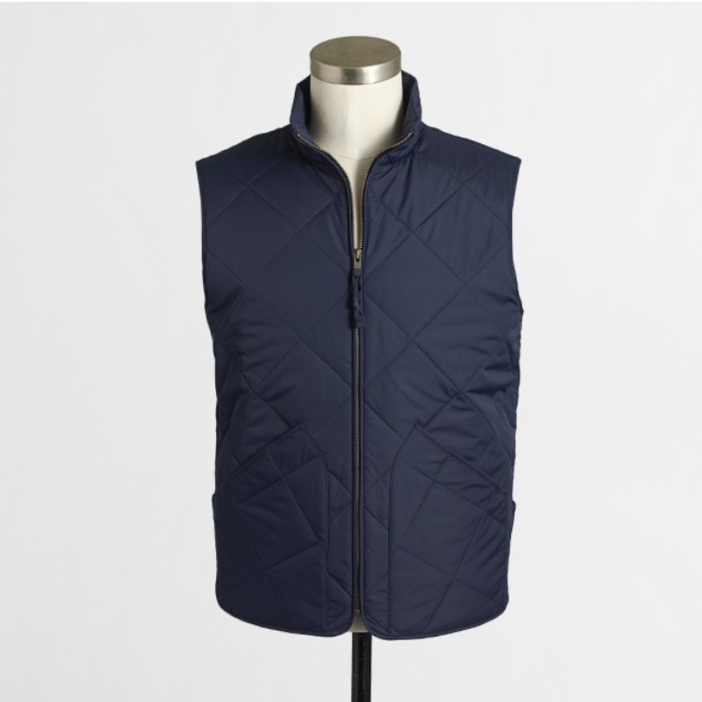 J. CREW QUILTED VEST