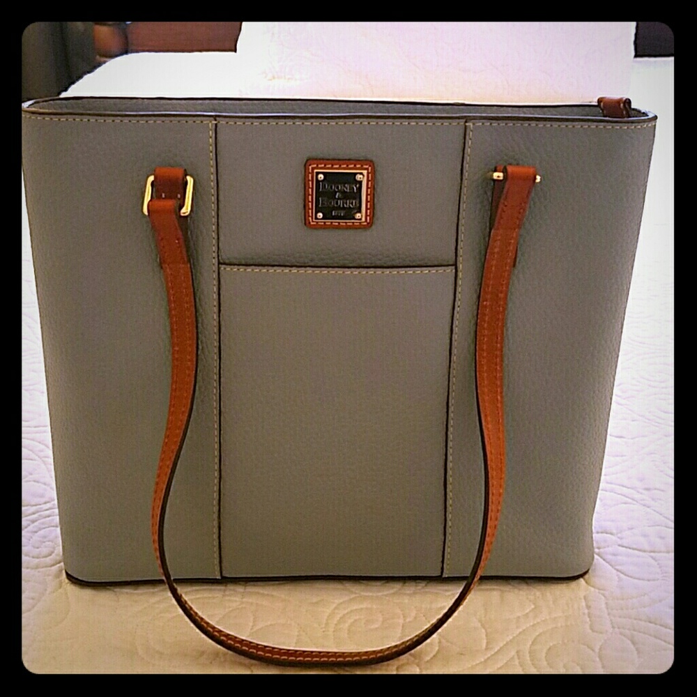 Dooney & Bourke Pebble Leather Lexington Shopper