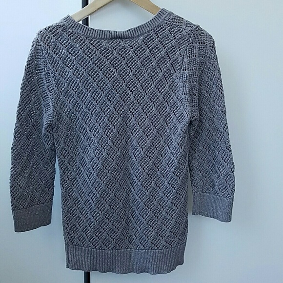 Great metallic Loft knit sweater - Picture 4 of 4