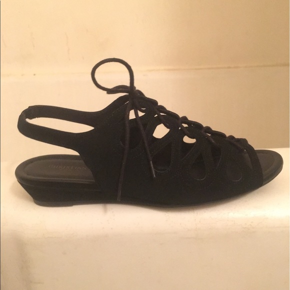 Small wedge strappy sandals - Picture 2 of 2