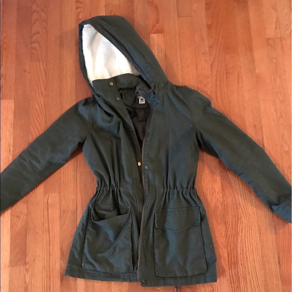 Olive green jacket