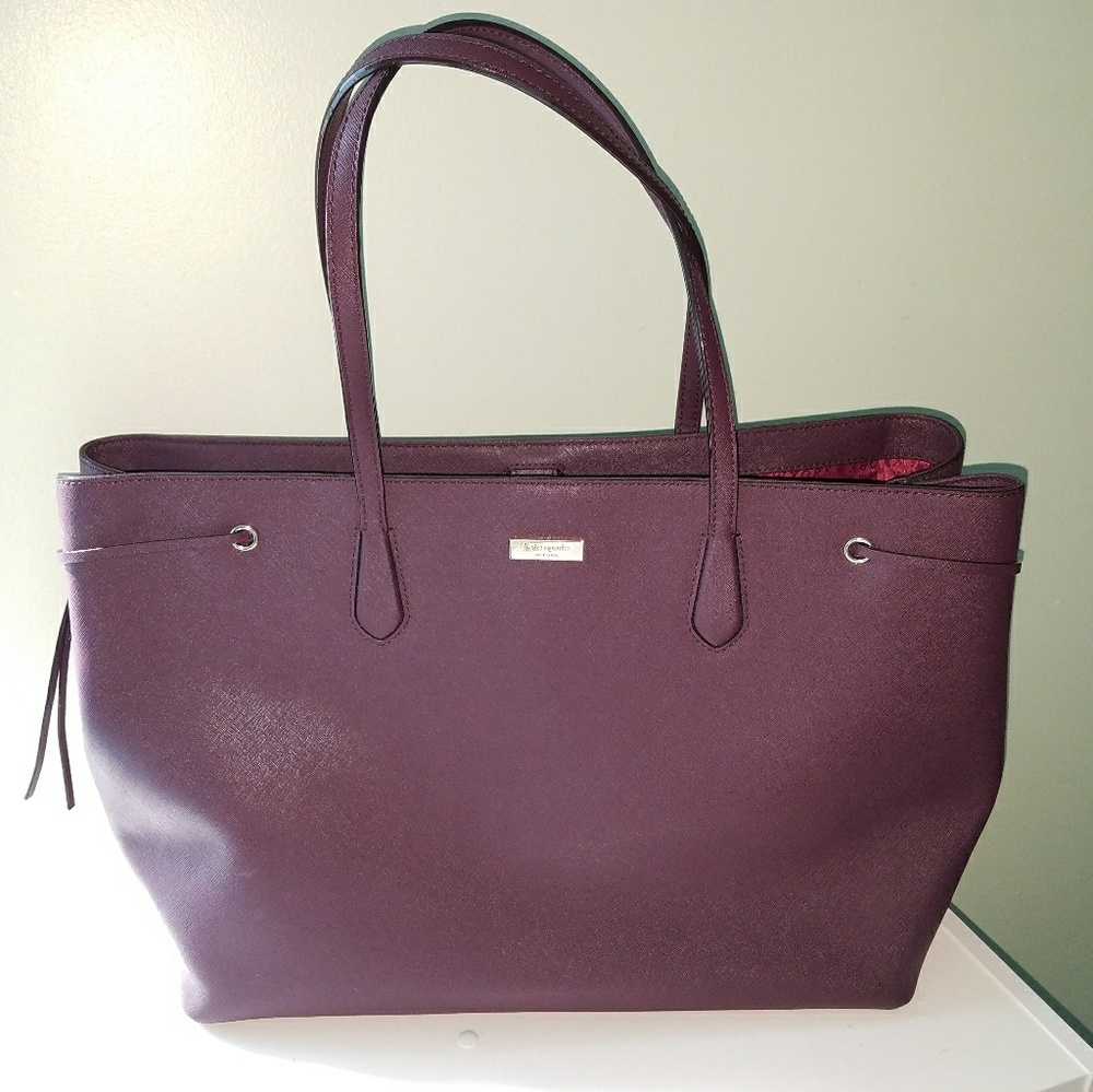 NWOT Kate Spade Ari Laurel Way Mulled Wine Tote