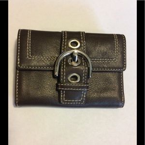 Authentic coach wallet
