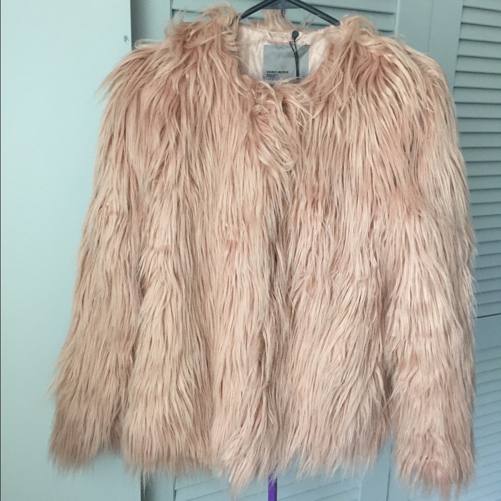 Veto Moda Faux Fur Jacket