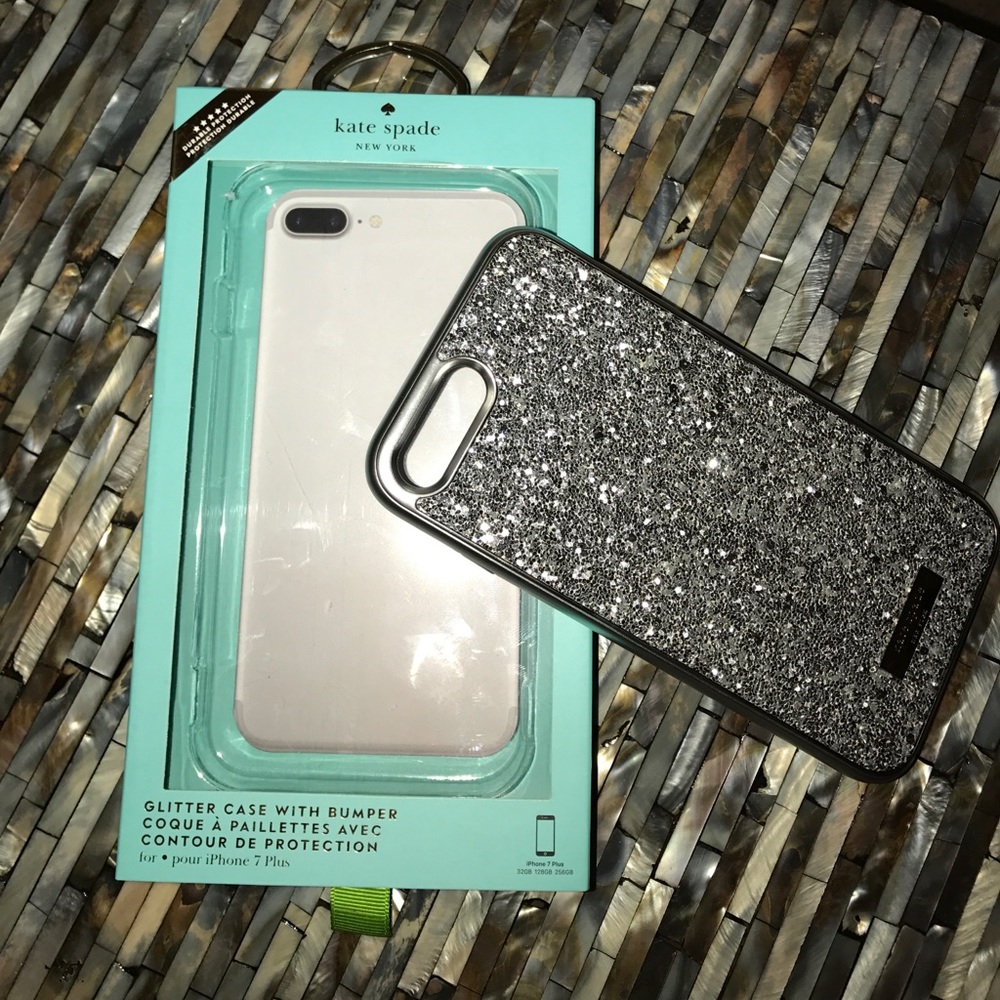 Kate Spade ♠️ Silver iPhone 7 Plus Case