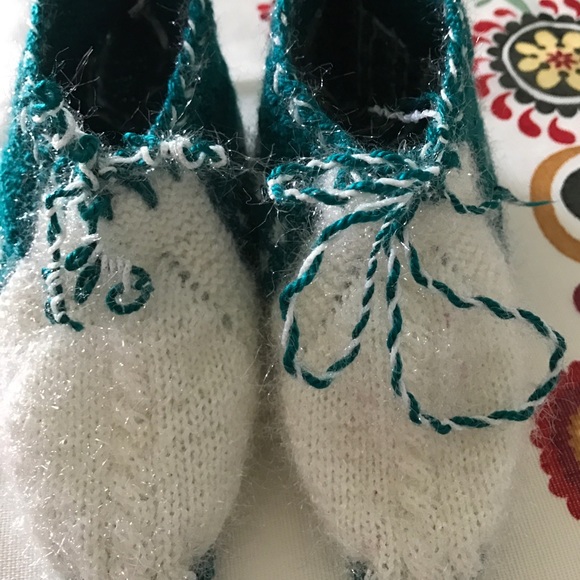 Handmade booties 🌷NWOT - Picture 3 of 6