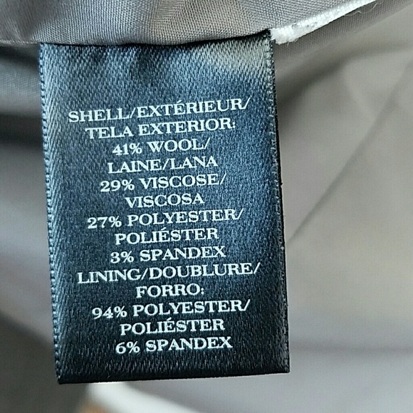 Gray Ann Taylor blazer 8p - Picture 7 of 7