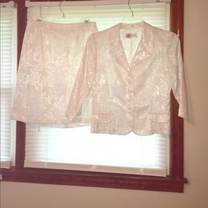 Two piece skirt suit. Size 10