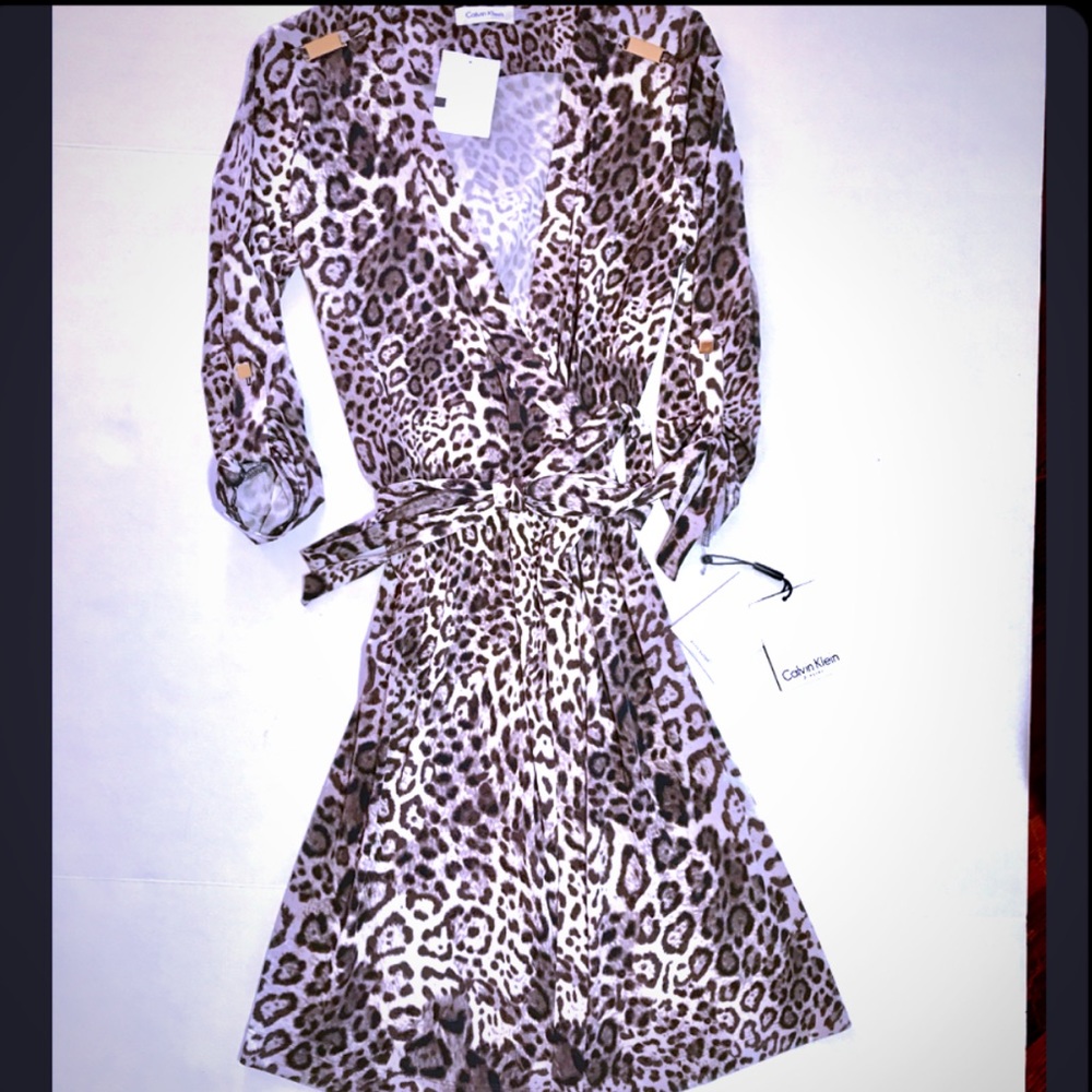 Calvin Klein print dress