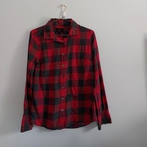 Buffalo Plaid Flannel Shirt