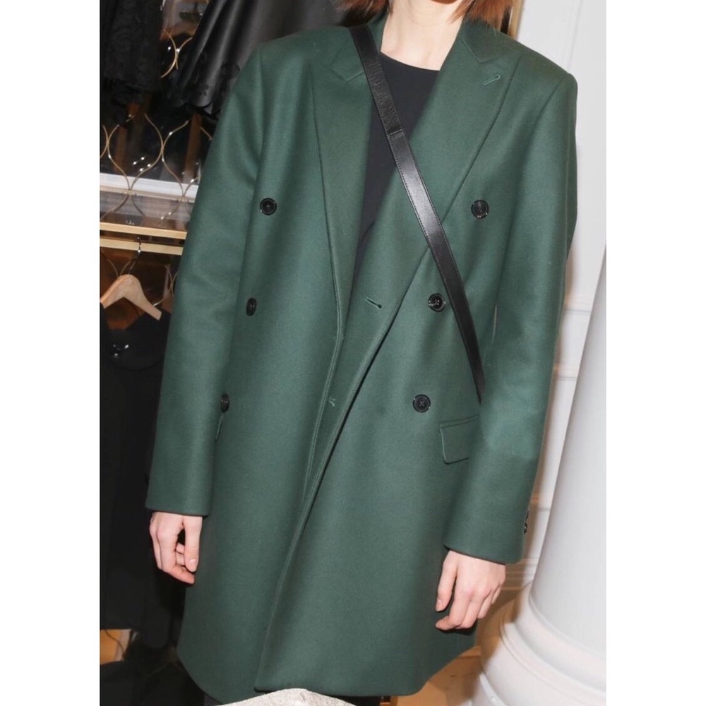 Green Club Monaco Overcoat, size 36