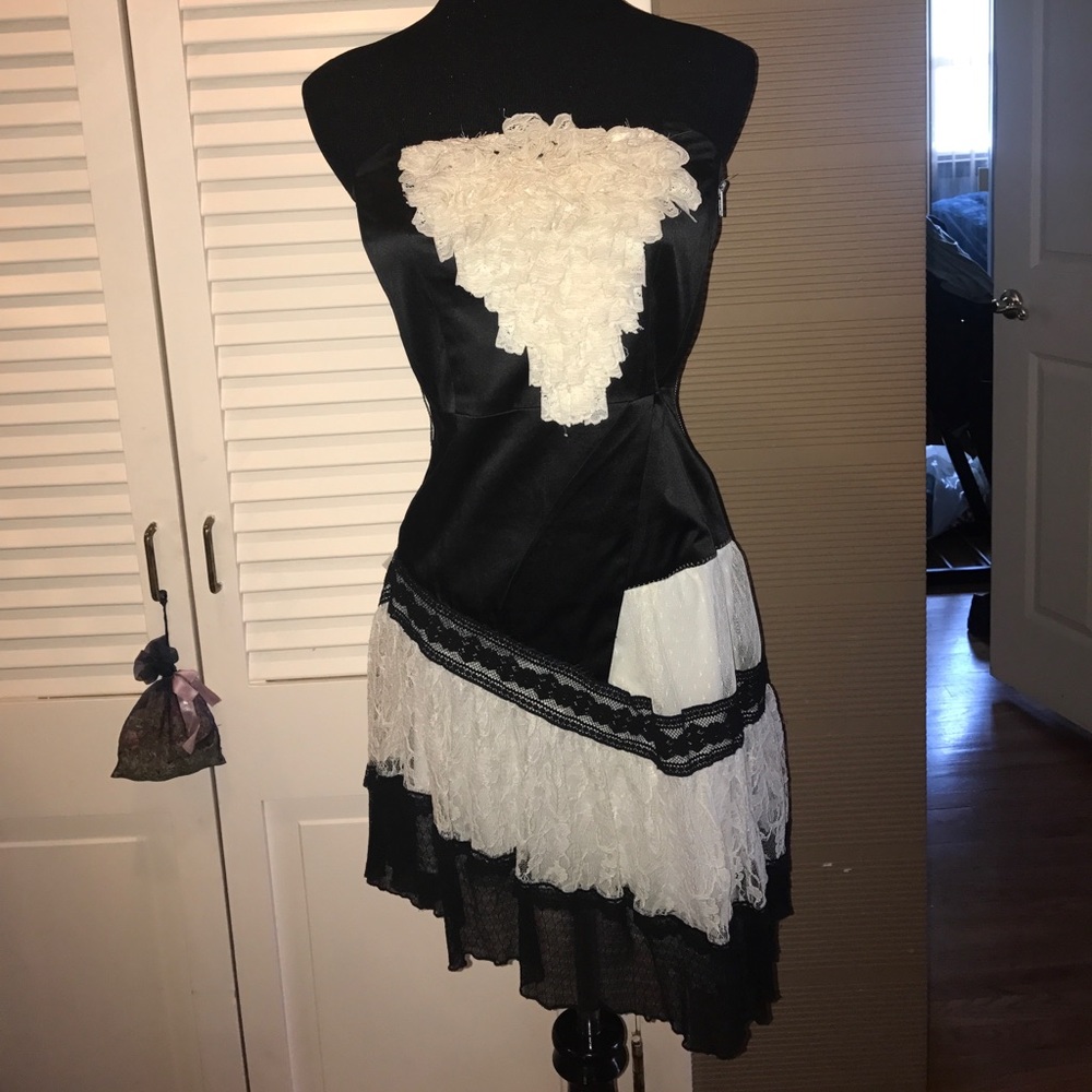 Strapless party dress