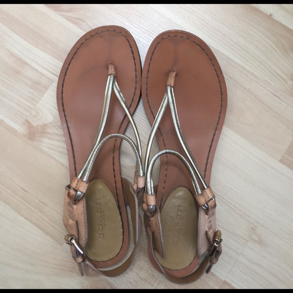 Coach sandals!