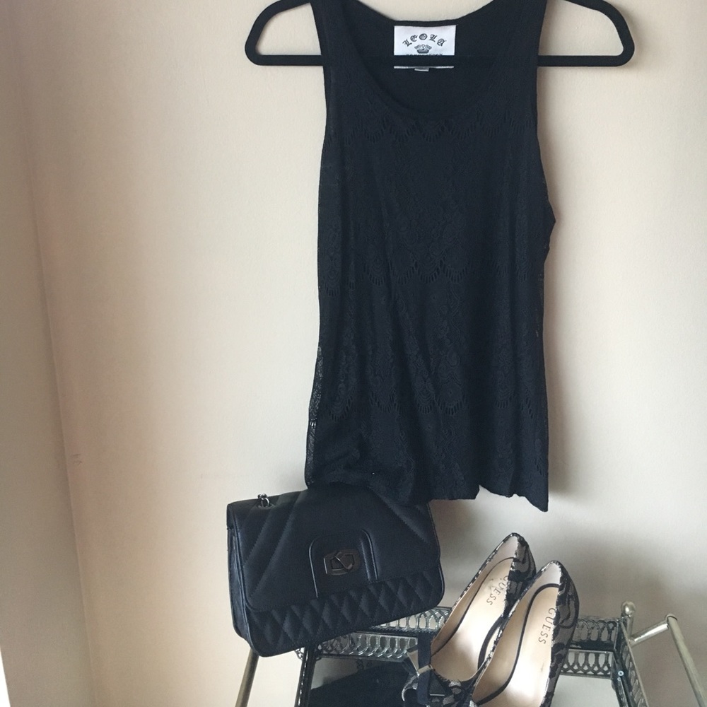 Racerback Lace Top