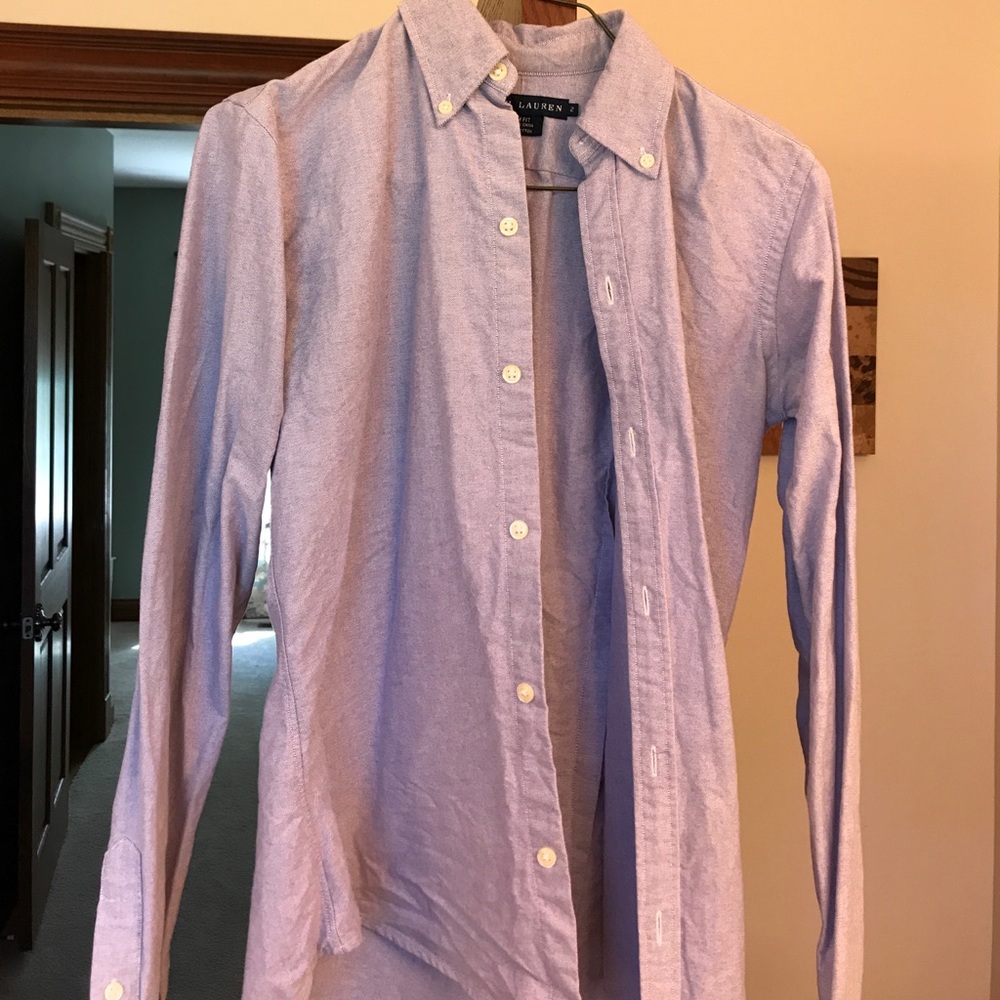 Ralph Lauren buttion down dress shirt.