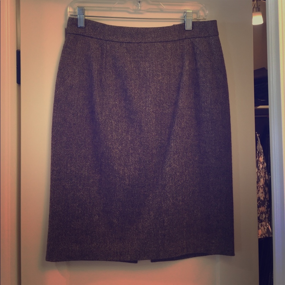 Ann Taylor wool pencil skirt