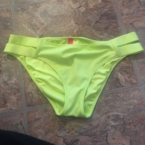 Neon yellow/green VS swim bottoms
